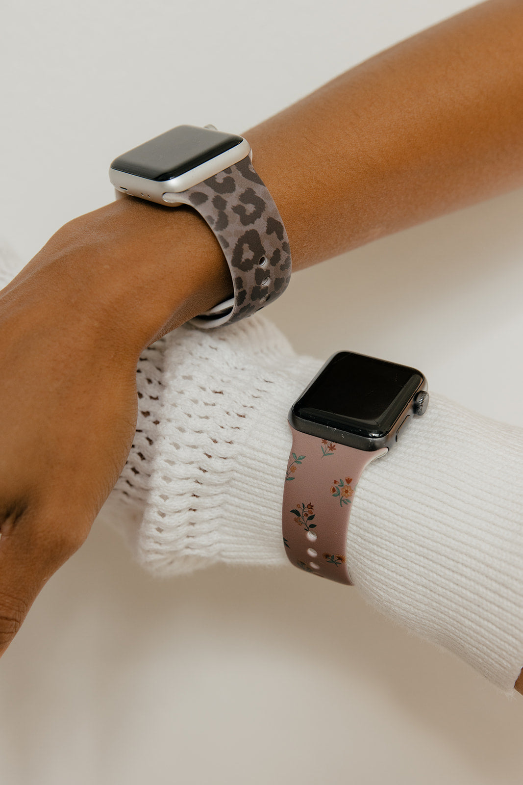 Shadow Leopard Watch Band Walli Cases