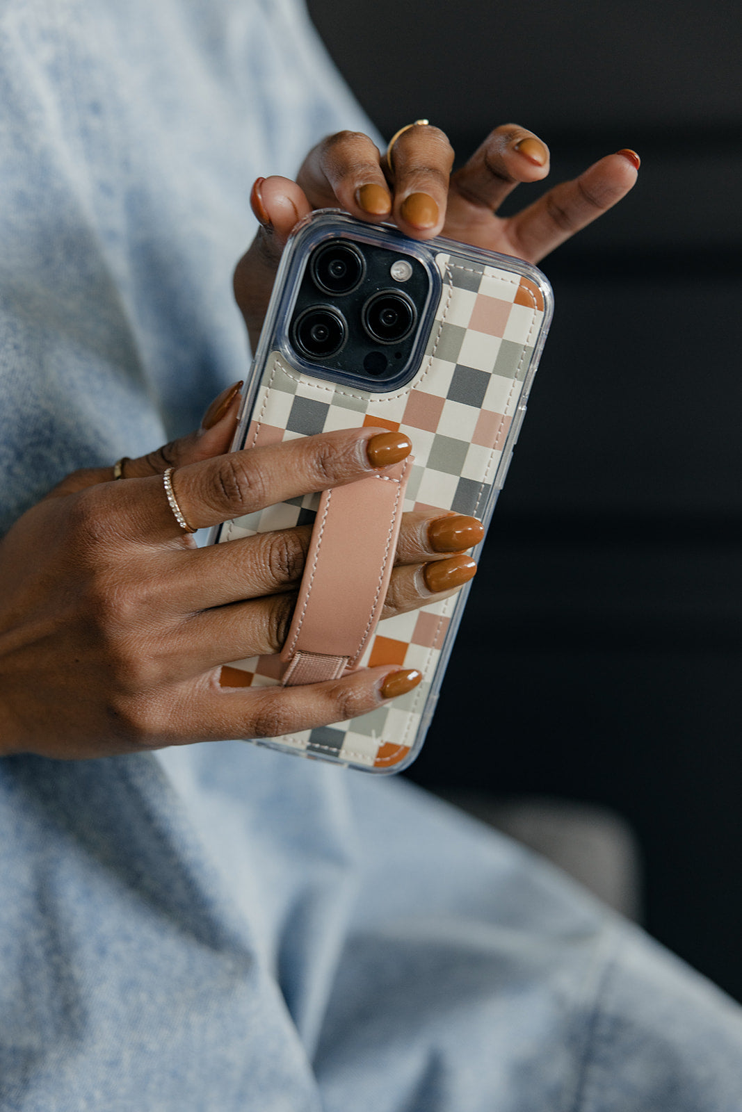 Coastal Check Walli-Lite Case Walli Cases