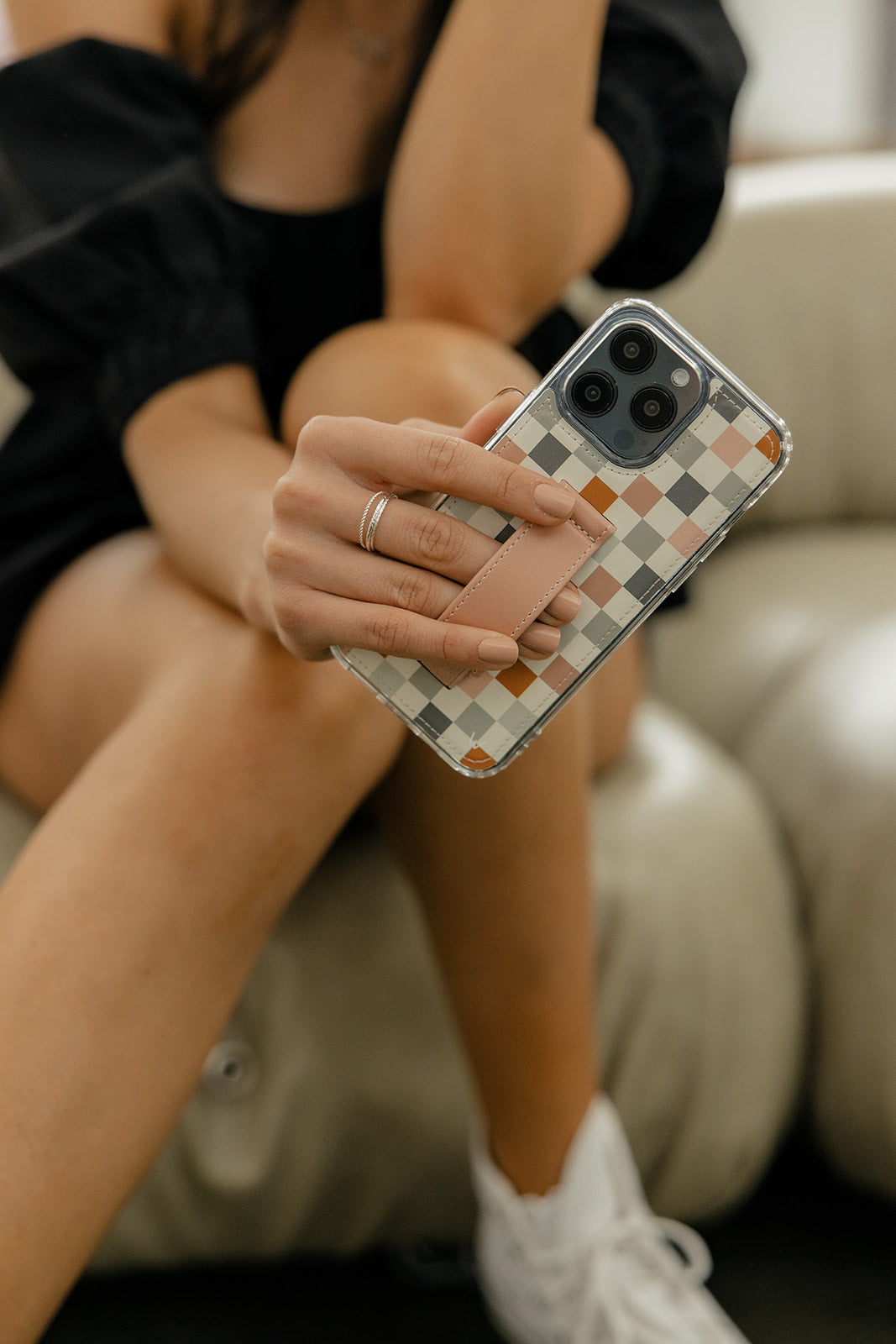 Coastal Check Walli-Lite Case Walli Cases