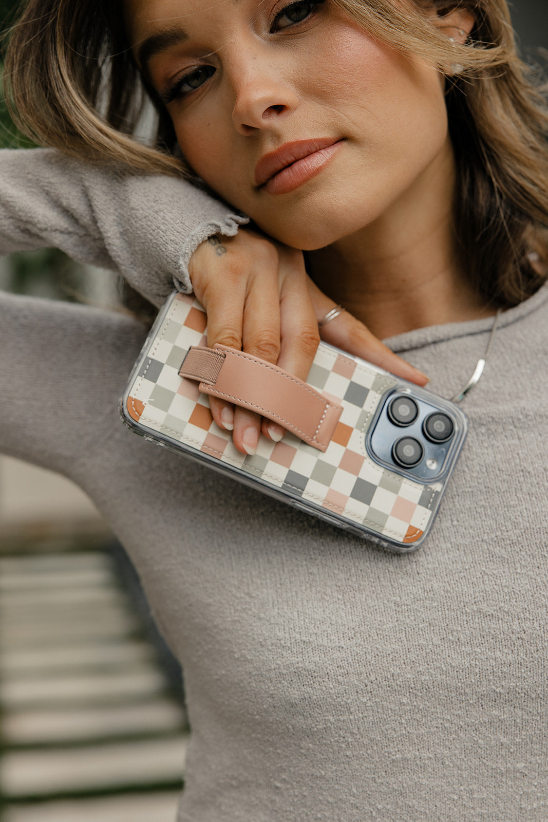 Coastal Check Walli-Lite Case Walli Cases