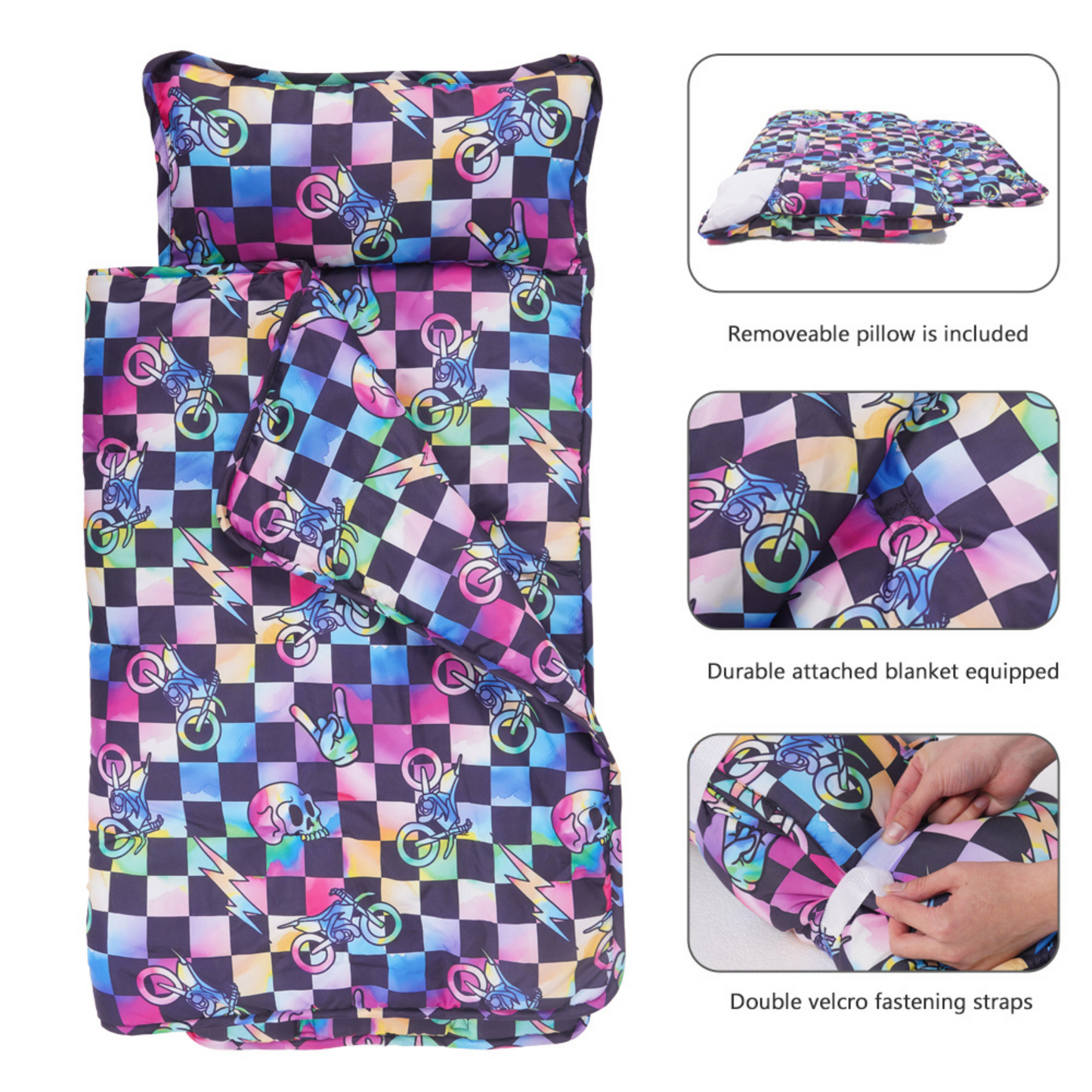 Dirt Bike Dreams Nap Mat Strictly Wild