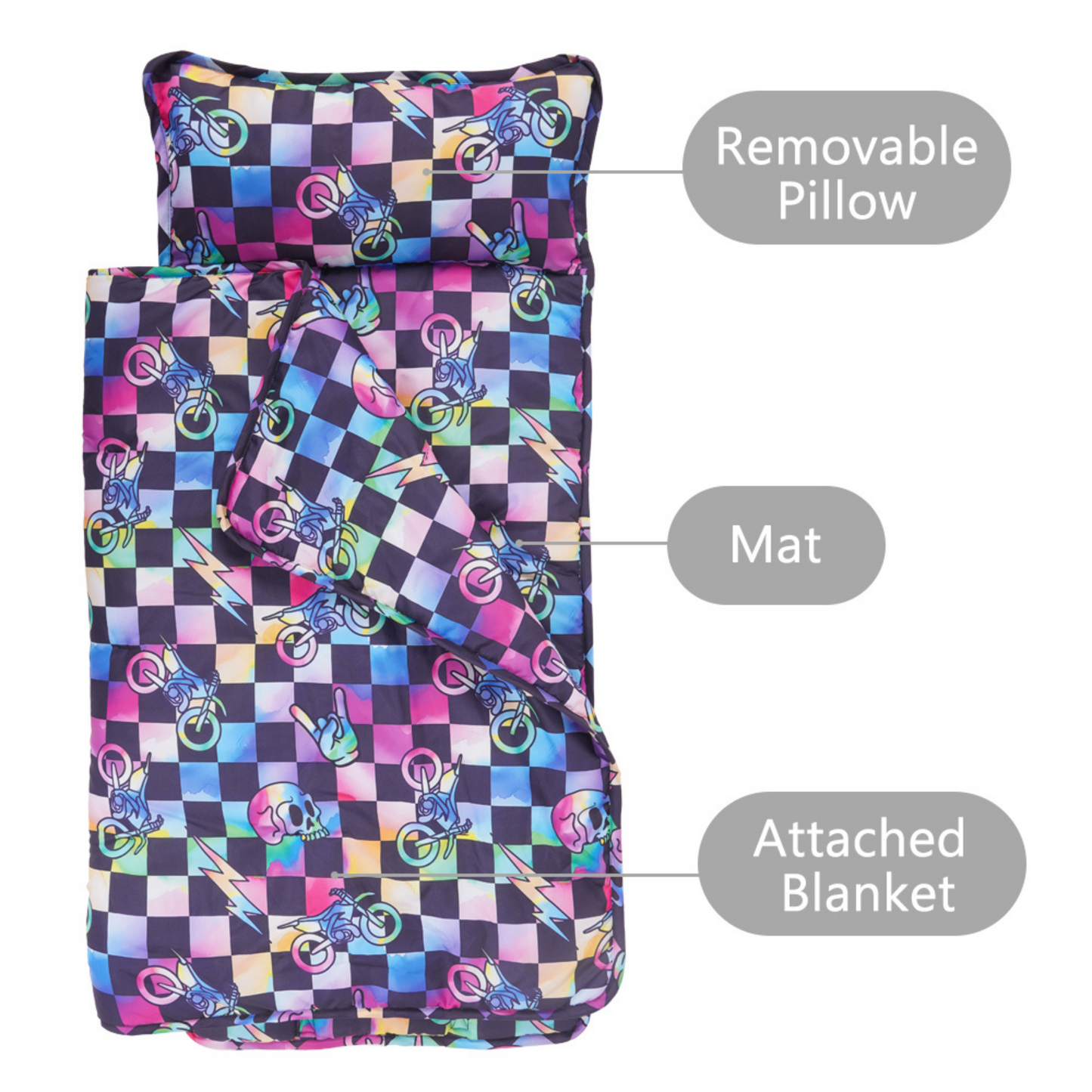 Dirt Bike Dreams Nap Mat Strictly Wild