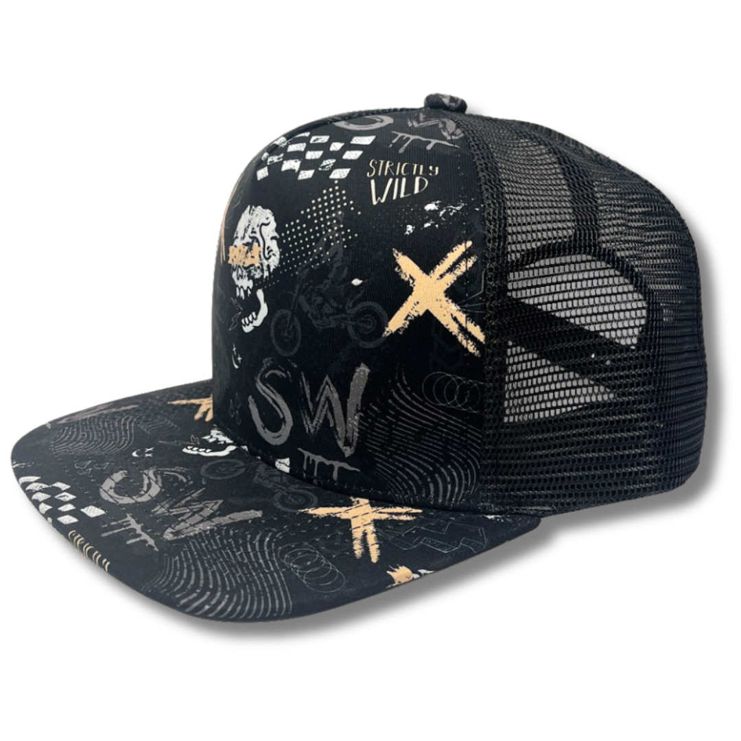 SW Bones Snapback Strictly Wild