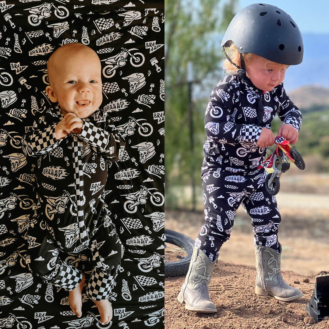 Lightning Speed 2 Piece Pajamas Strictly Wild