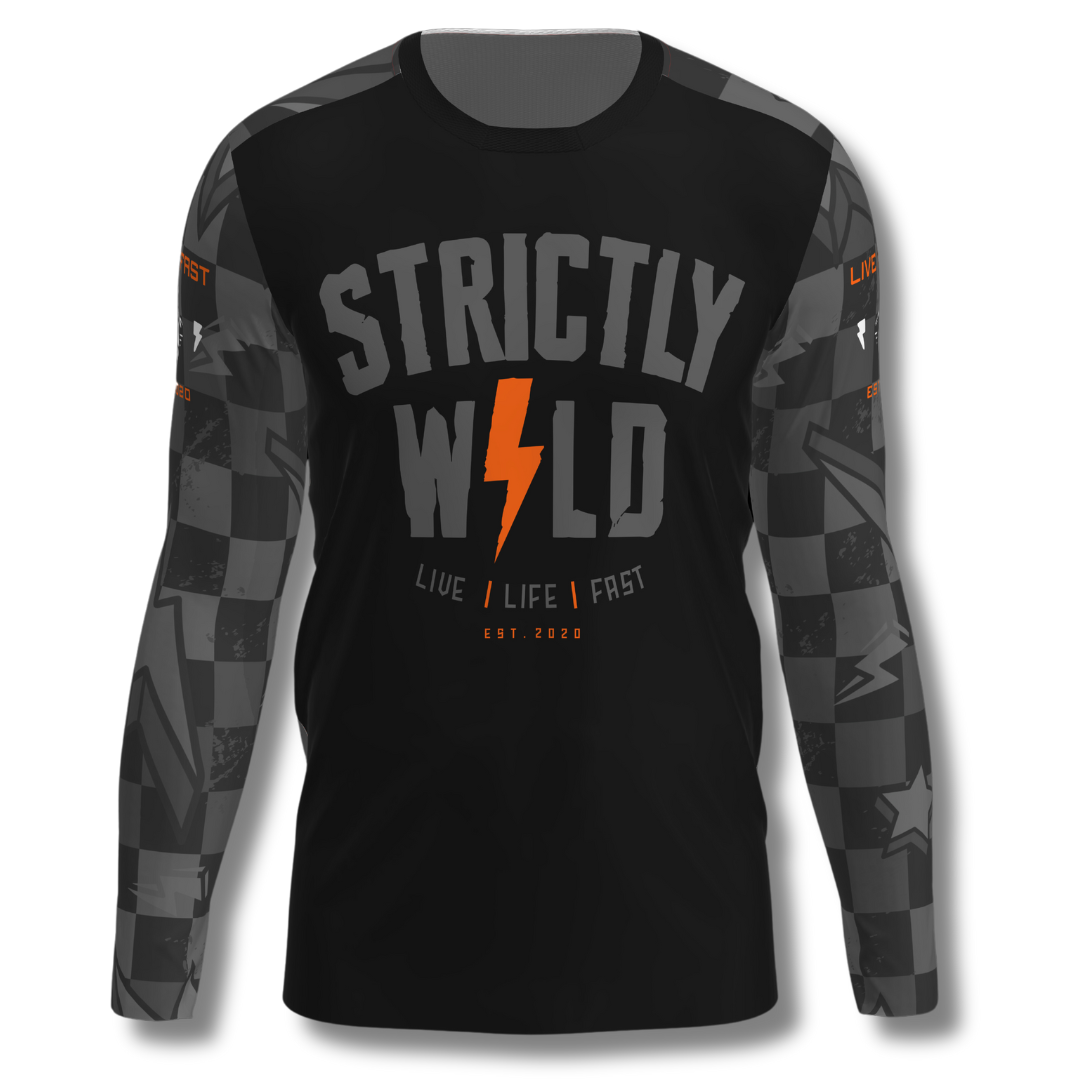 Lightning Fast Jersey (2T - 2XL) Strictly Wild