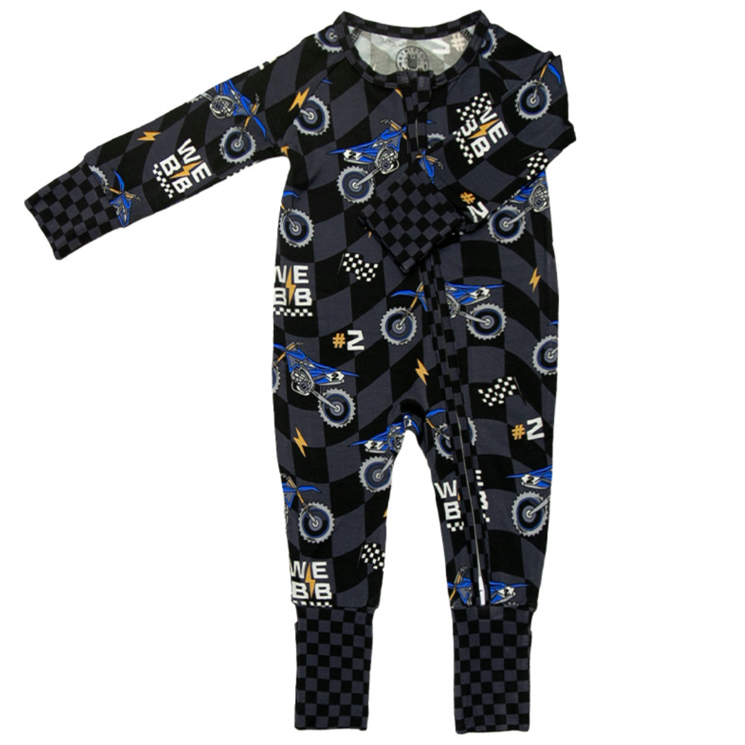 Cooper Webb Zip Up Pajamas Strictly Wild