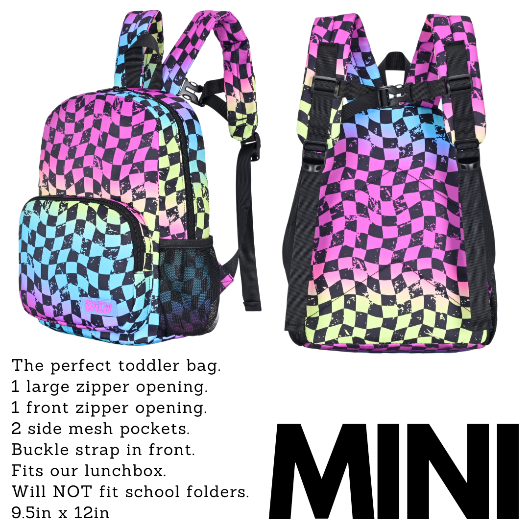 Rainbow Checker Bags Strictly Wild