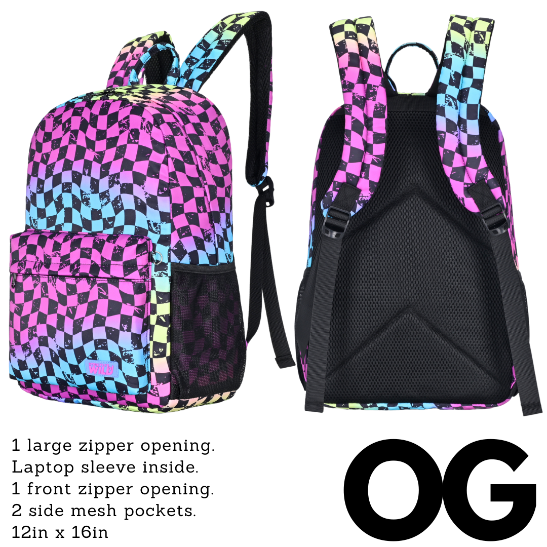 Rainbow Checker Bags Strictly Wild