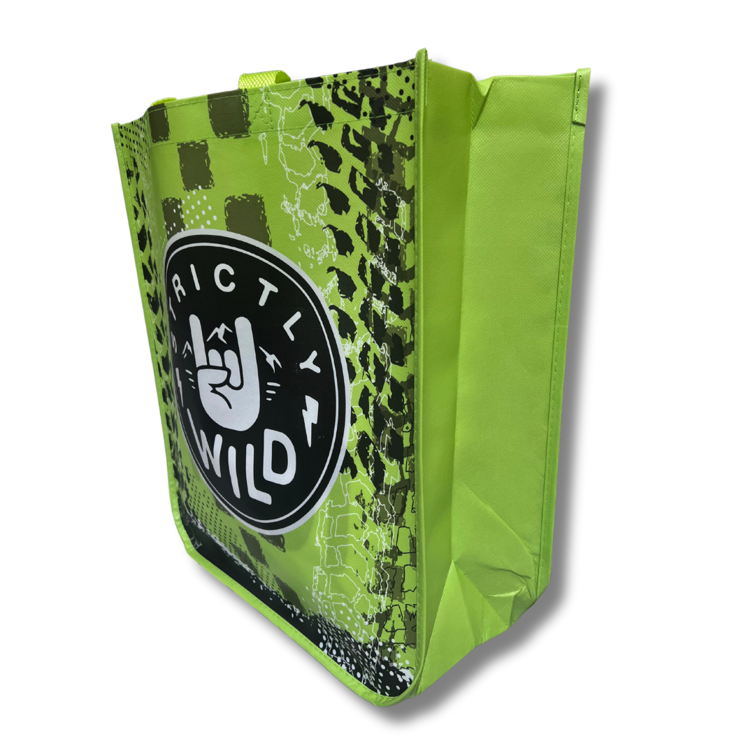 Neon Racer Reusable Bag Strictly Wild