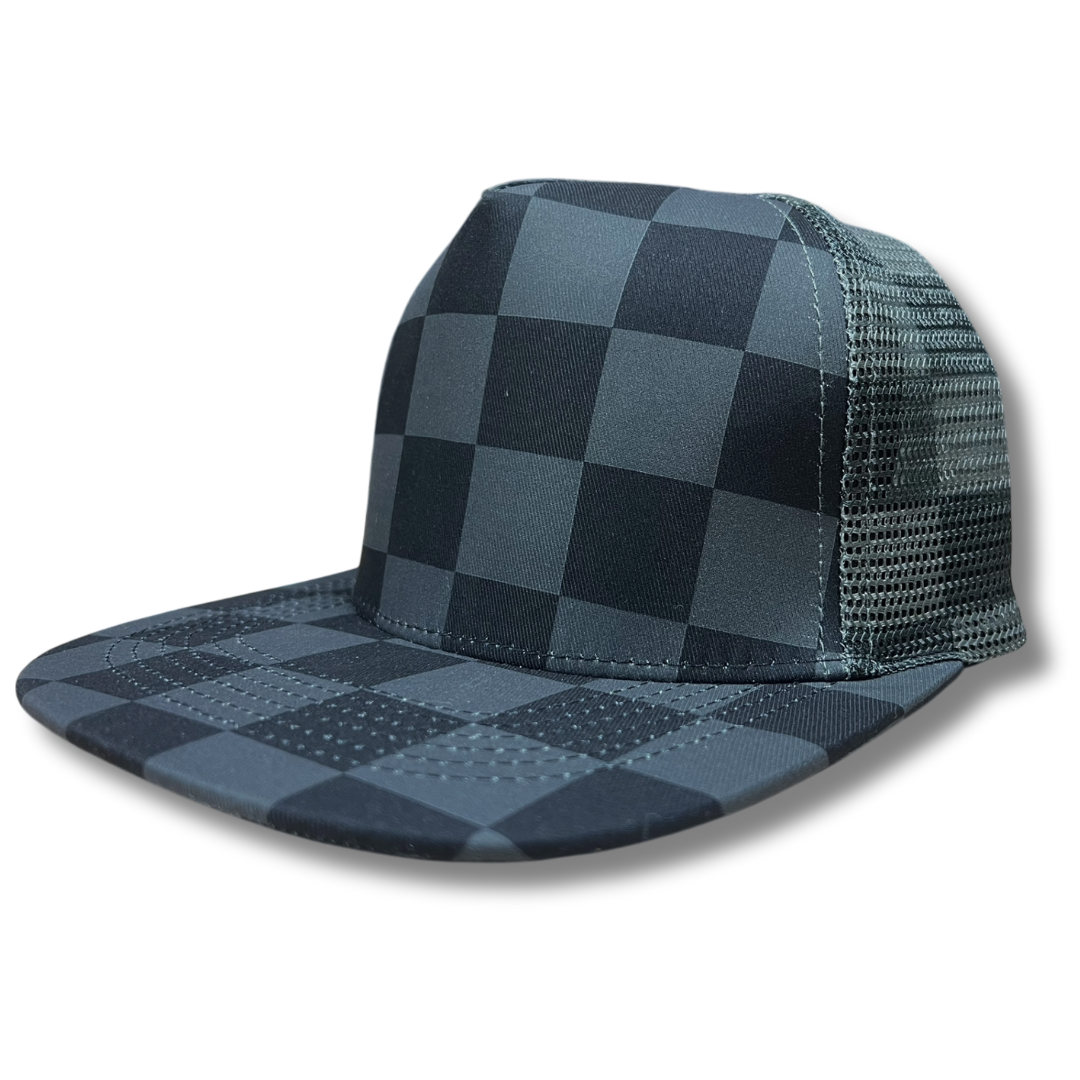 Stealth Checker Snapback Strictly Wild