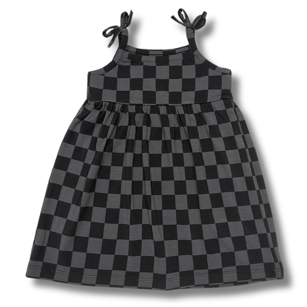 Stealth Checker Dress Strictly Wild