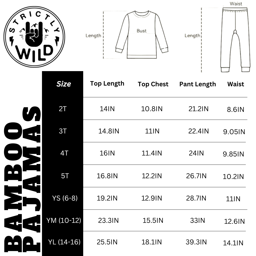 Cooper Webb 2 Piece Pajamas Strictly Wild