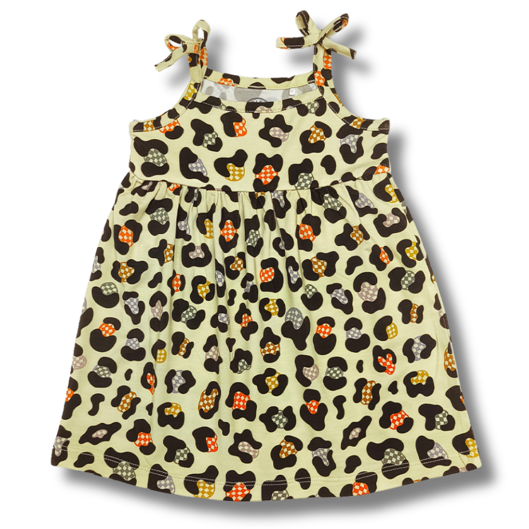 Cheetah Checker Dress Strictly Wild