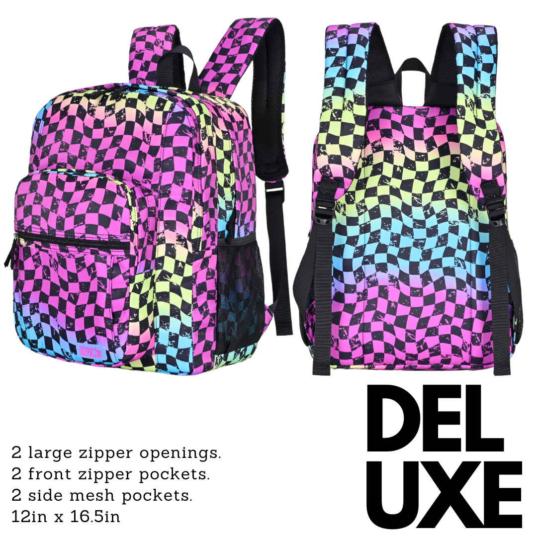 Rainbow Checker Bags Strictly Wild