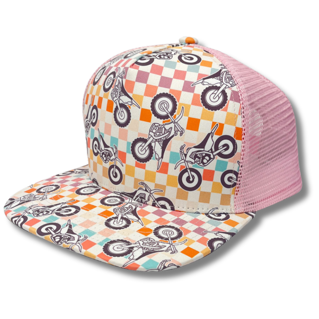 Checkered Chick Snapback Strictly Wild