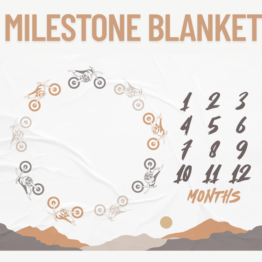 Sunset Cruise Milestone Blanket Strictly Wild