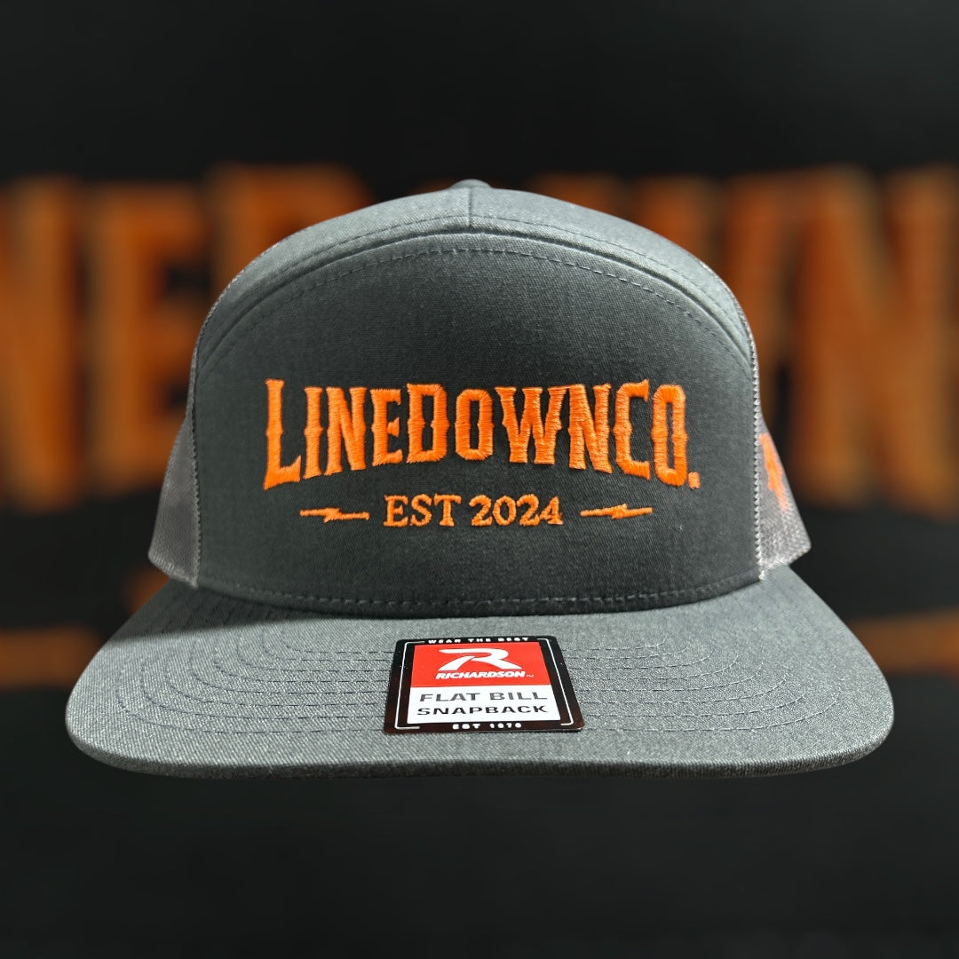 Voltage 7 Panel Charcoal/Orange