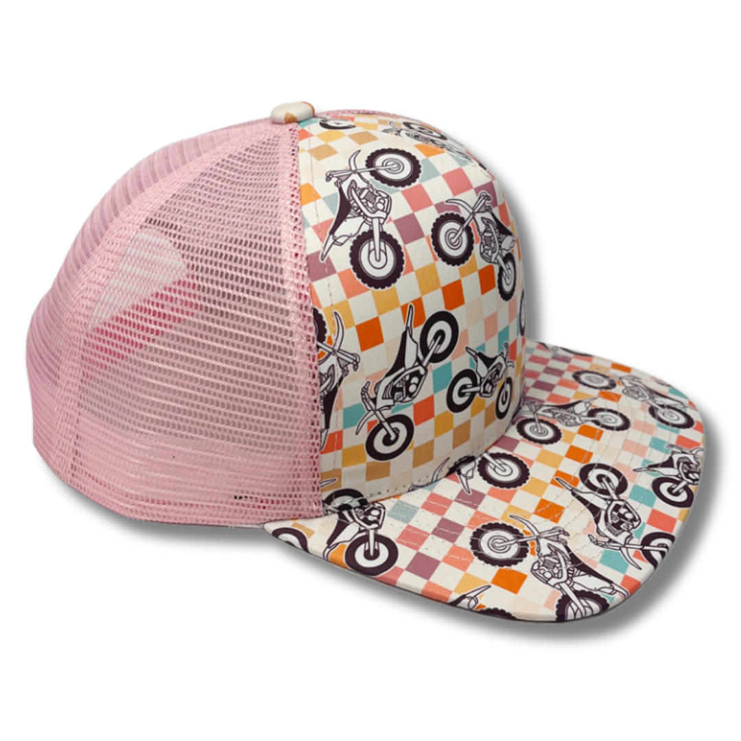Checkered Chick Snapback Strictly Wild
