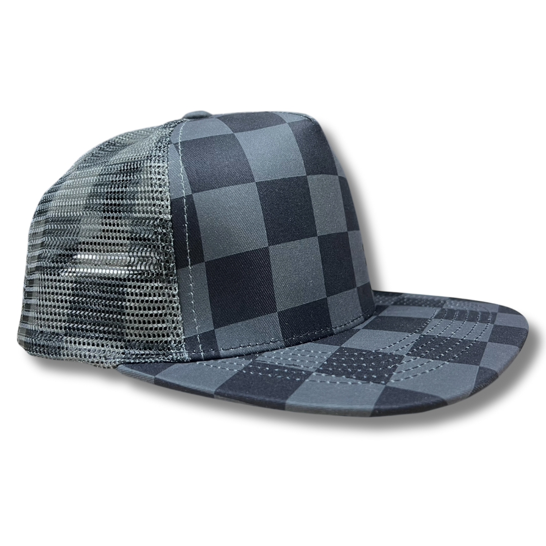 Stealth Checker Snapback Strictly Wild