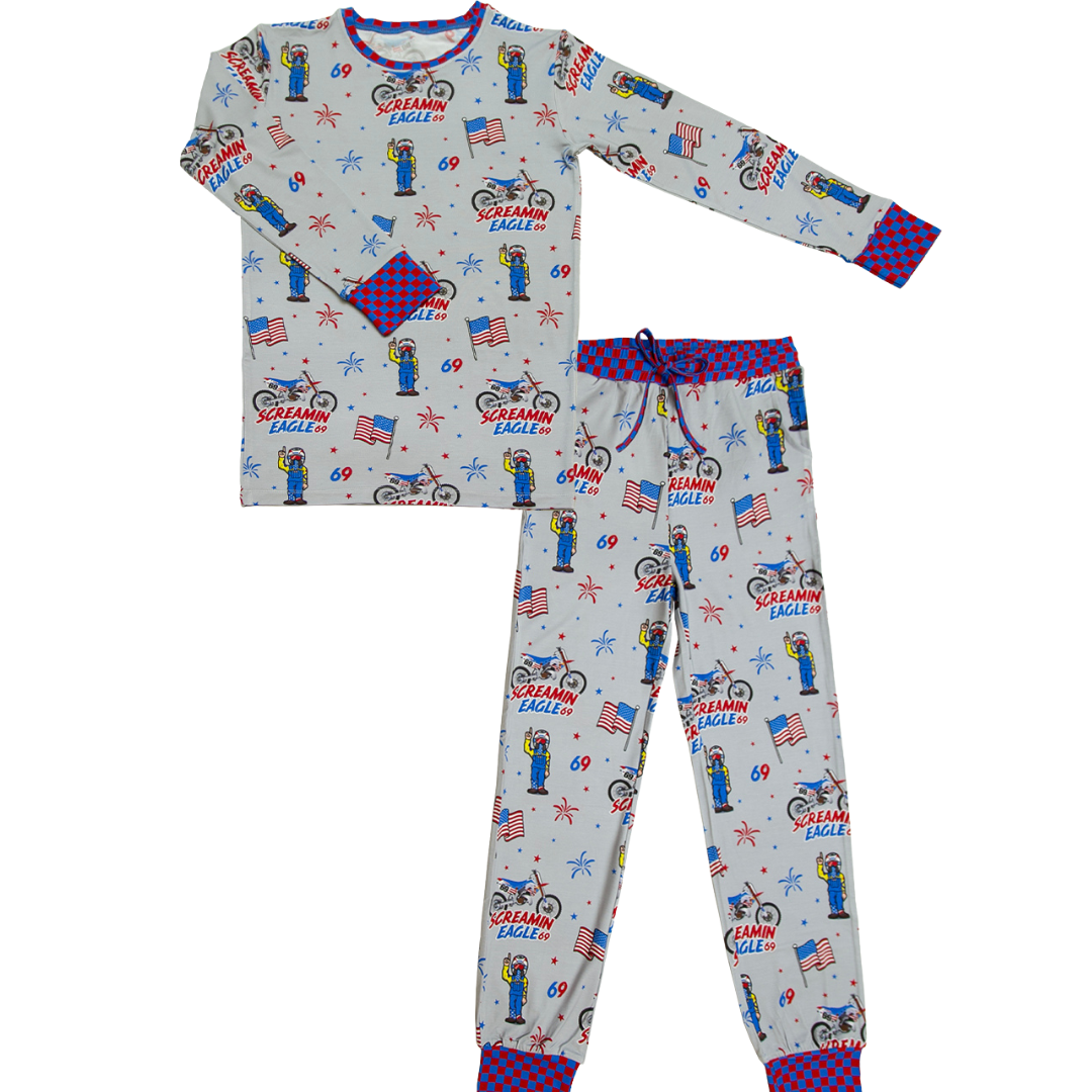 Ronnie Mac 2 Piece Pajamas Strictly Wild