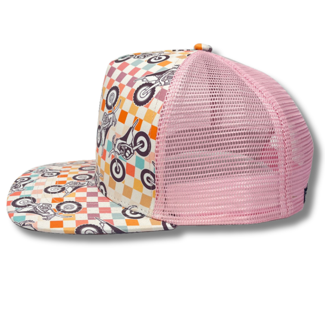 Checkered Chick Snapback Strictly Wild