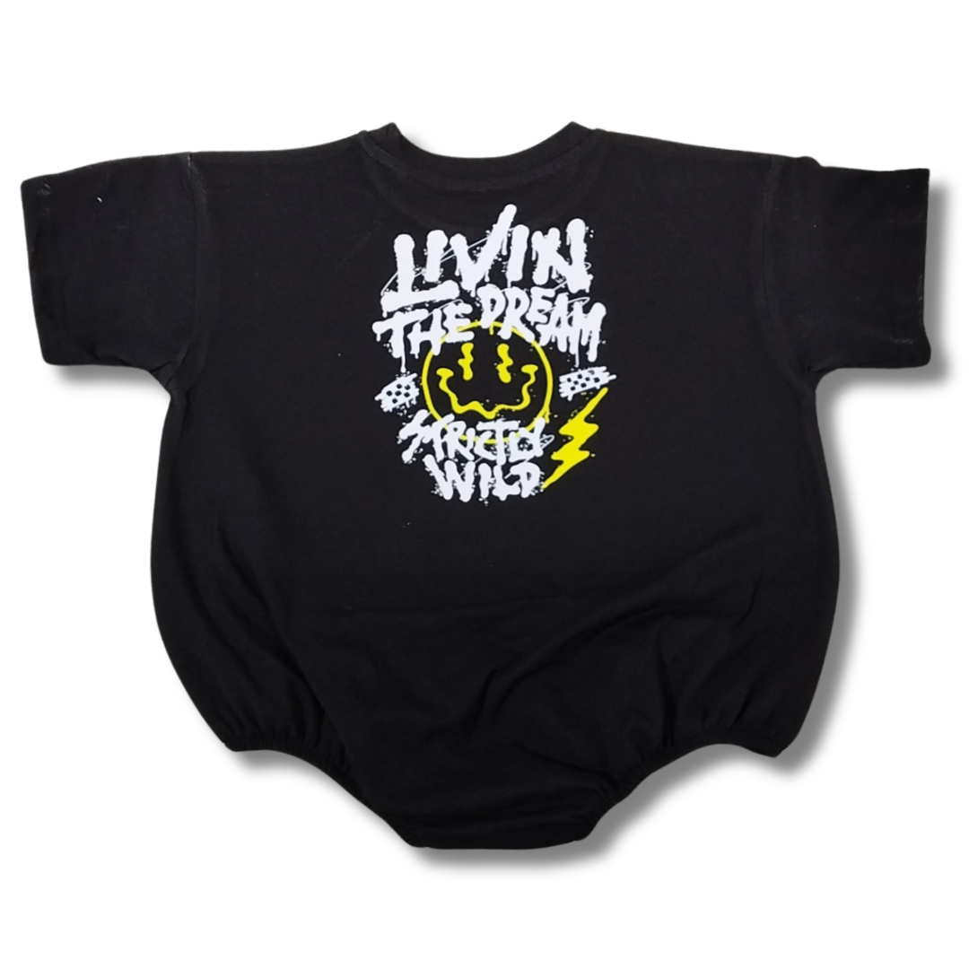 Livin The Dream T-Shirt Romper Strictly Wild