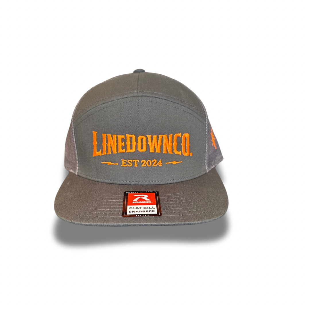 Voltage 7 Panel Charcoal/Orange