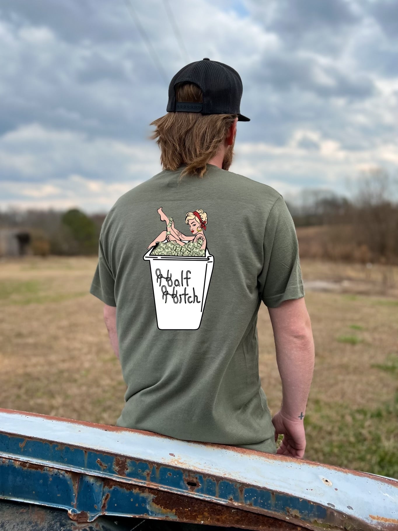 Money Bucket Short Sleeve Shirt Half-Hitch-Line-Co