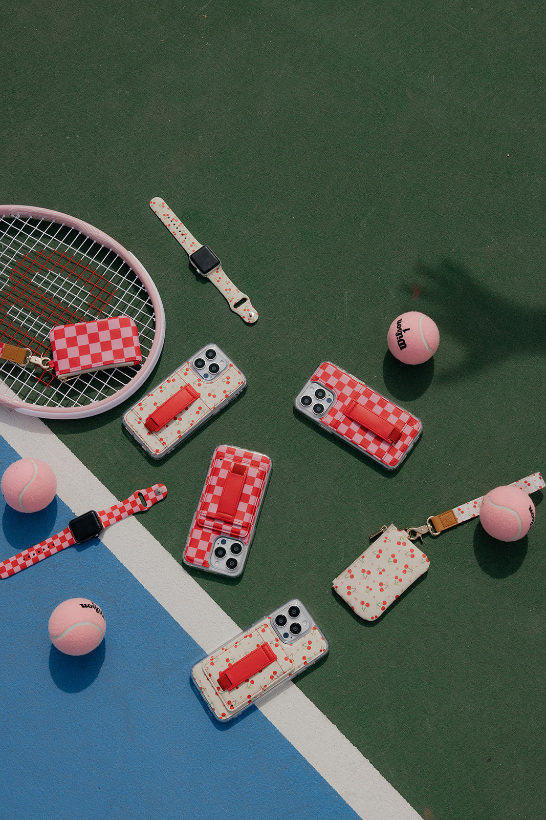 Raspberry Rush Walli Cases