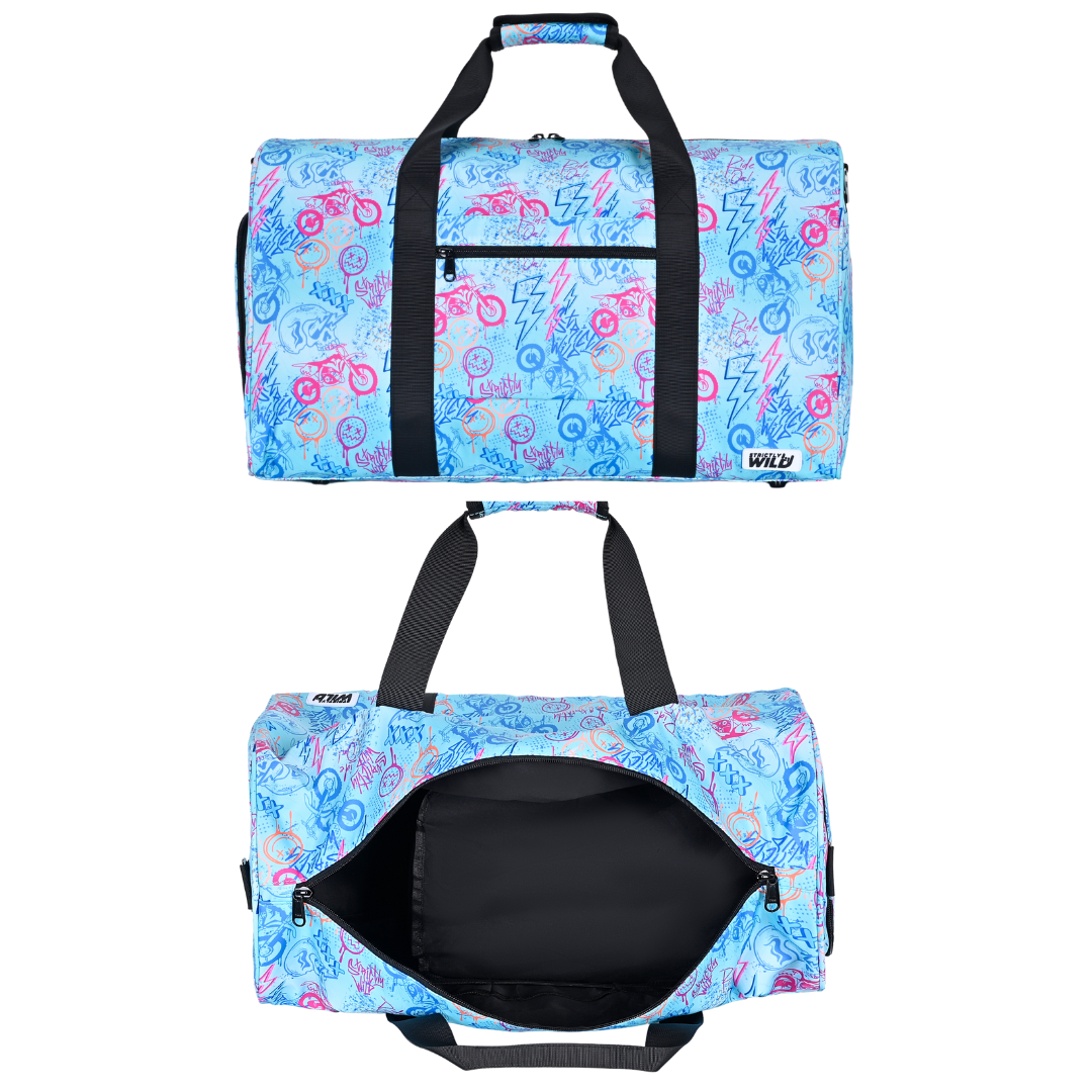 Cotton Candy Moto Duffel Bag Strictly Wild