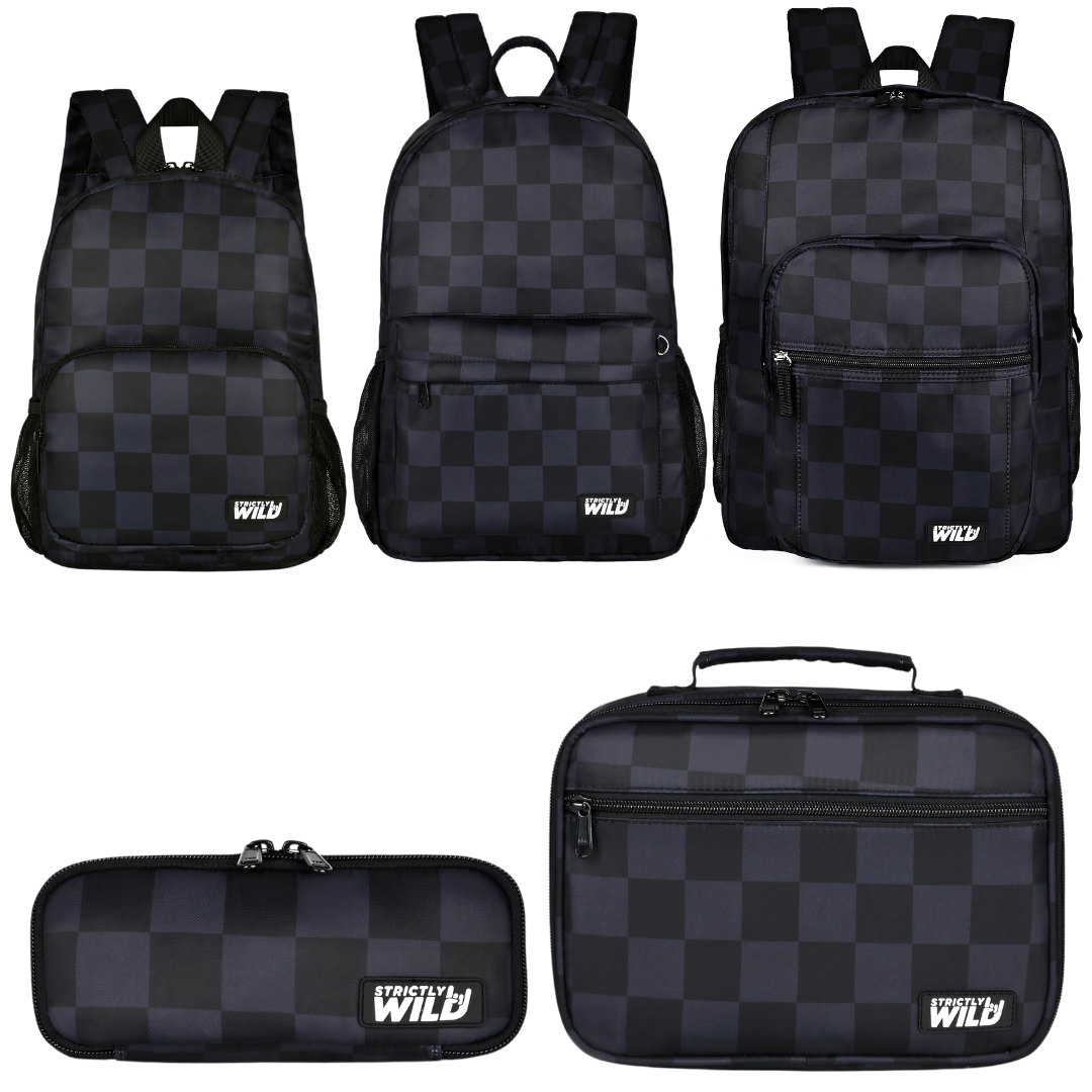 Stealth Checker Bags Strictly Wild