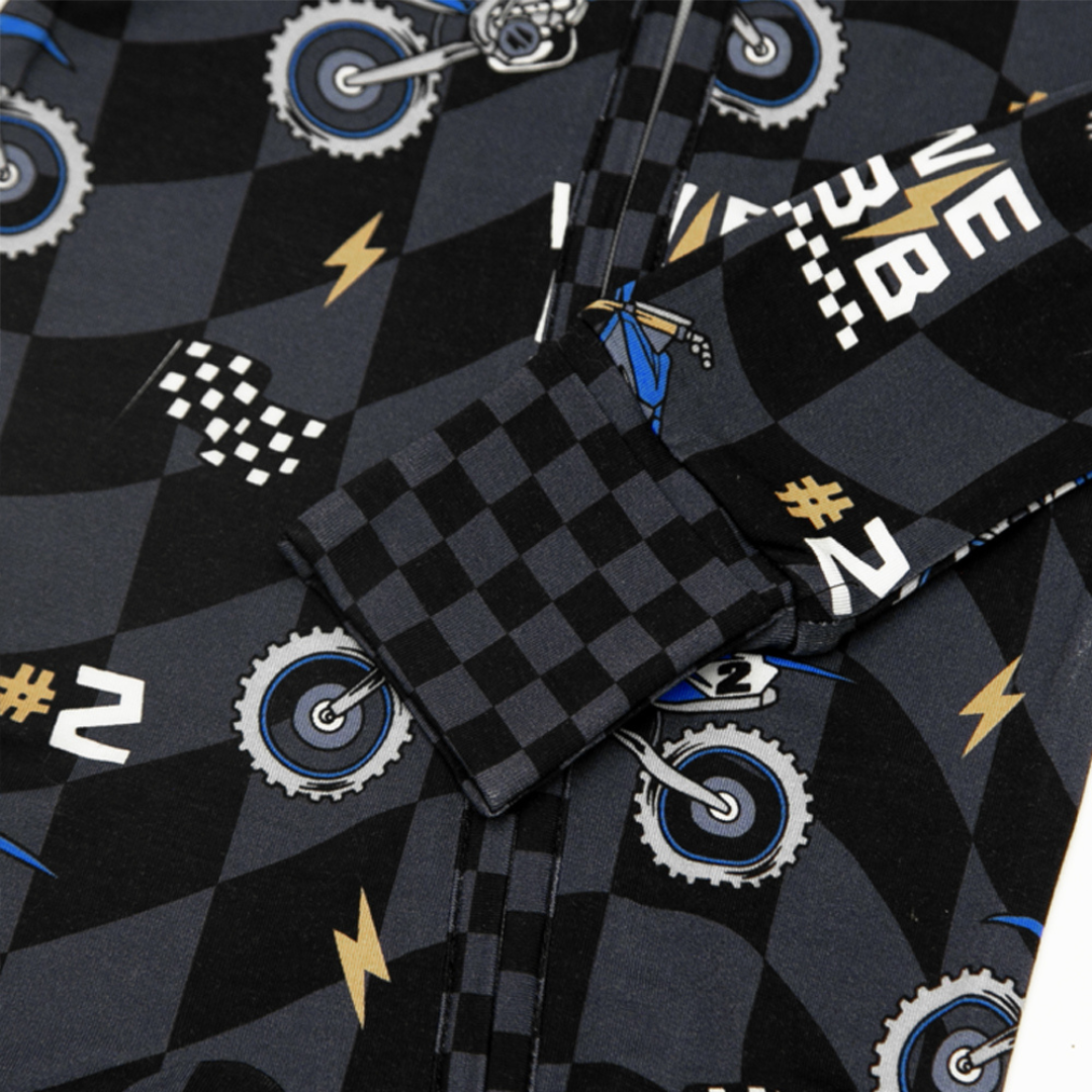 Cooper Webb Zip Up Pajamas Strictly Wild
