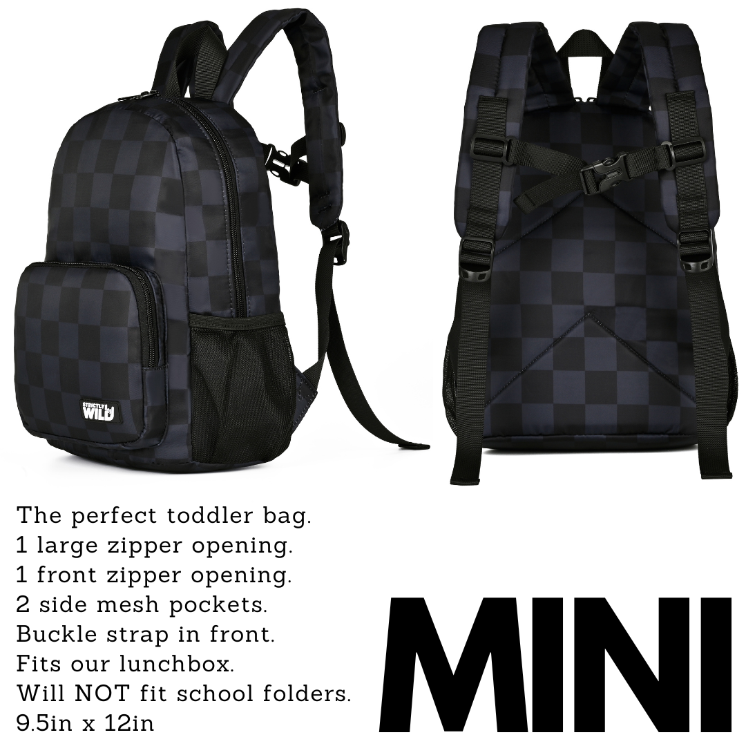 Stealth Checker Bags Strictly Wild