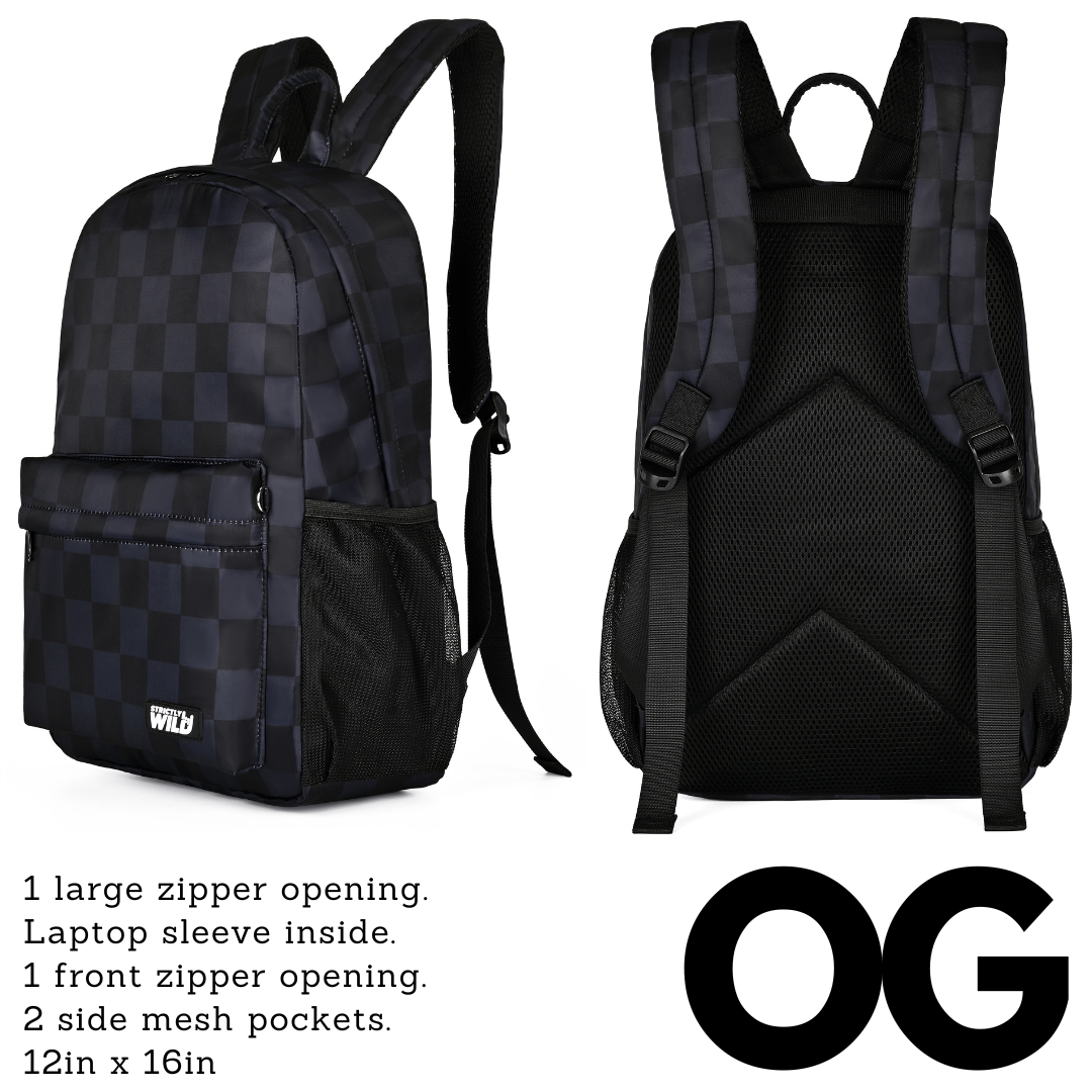 Stealth Checker Bags Strictly Wild