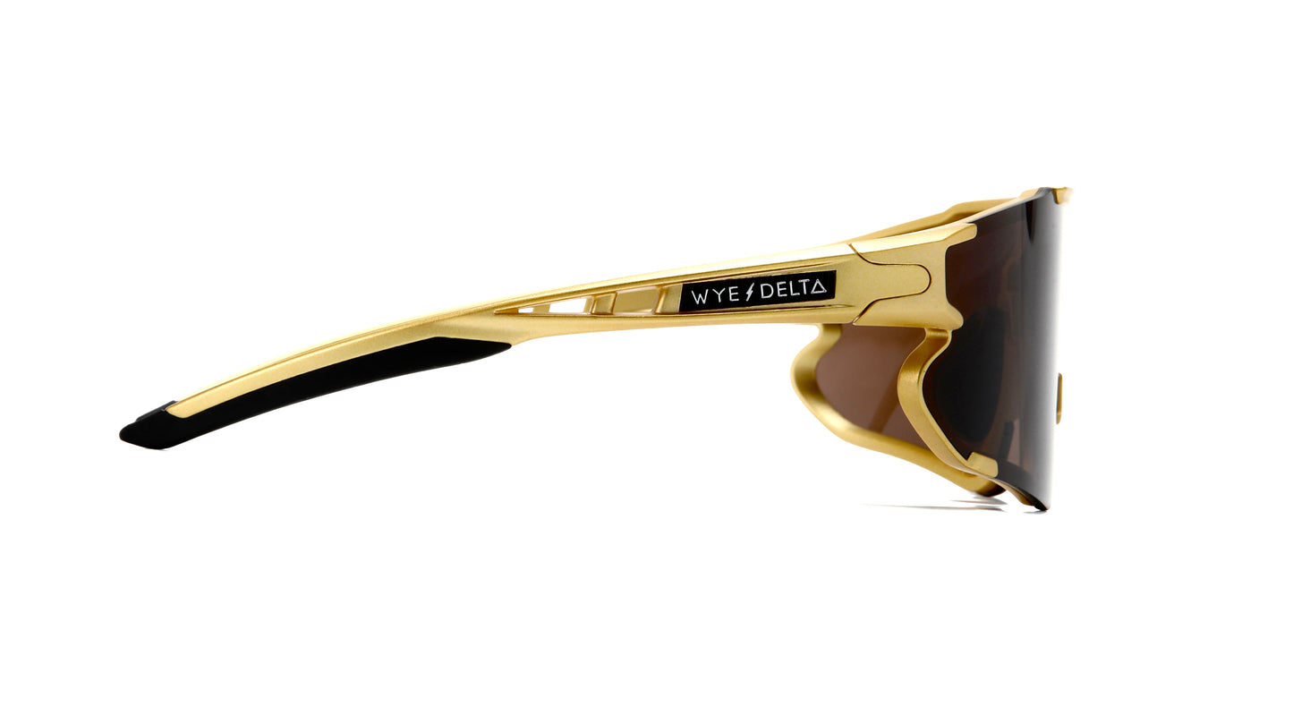 Z87+ HiViz Matte Gold Polarized Wye Delta LLC