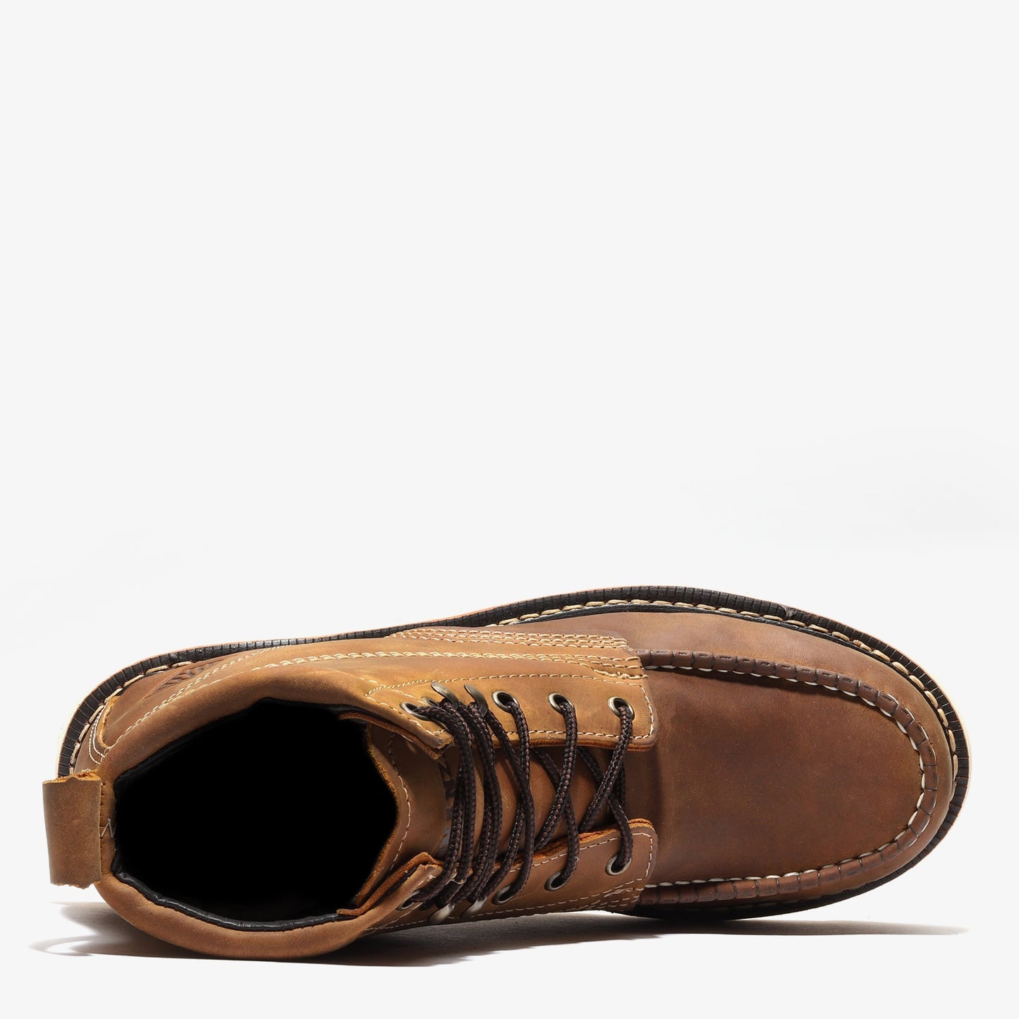 FRONTIER CLASSIC 6" MOC TOE CRAZY BROWN Bonanza Boots