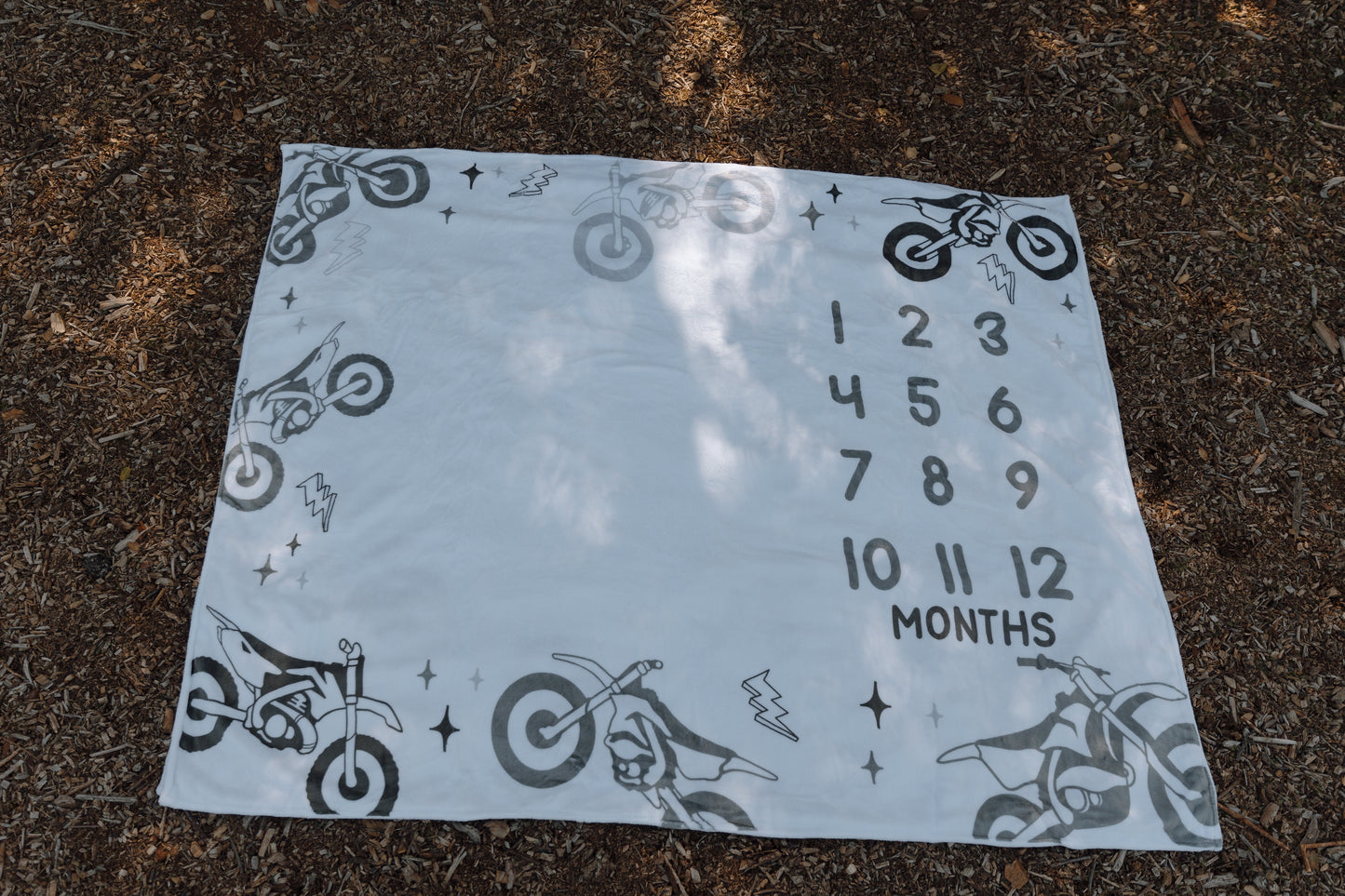 Moto Milestone Blanket Strictly Wild