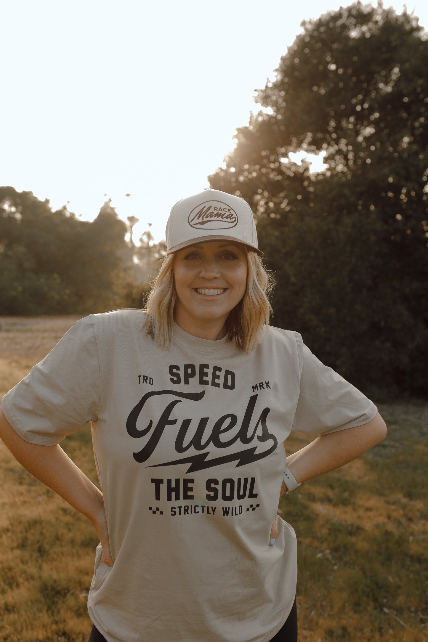 Race Mama Snapback Strictly Wild