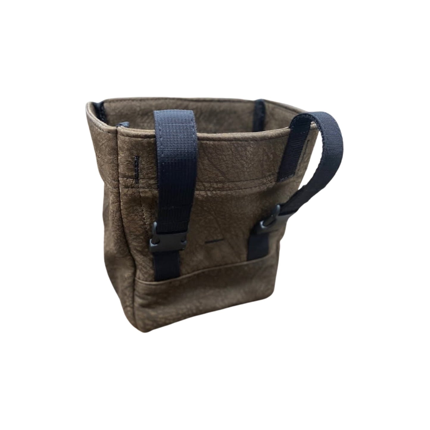 LEATHER BASIC "B" DITTY BAG