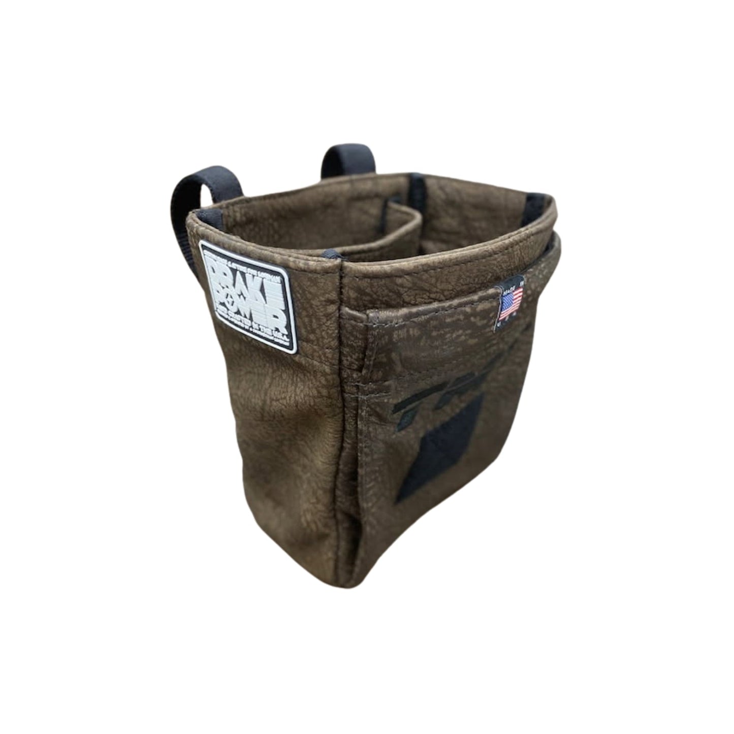 LEATHER BASIC "B" DITTY BAG