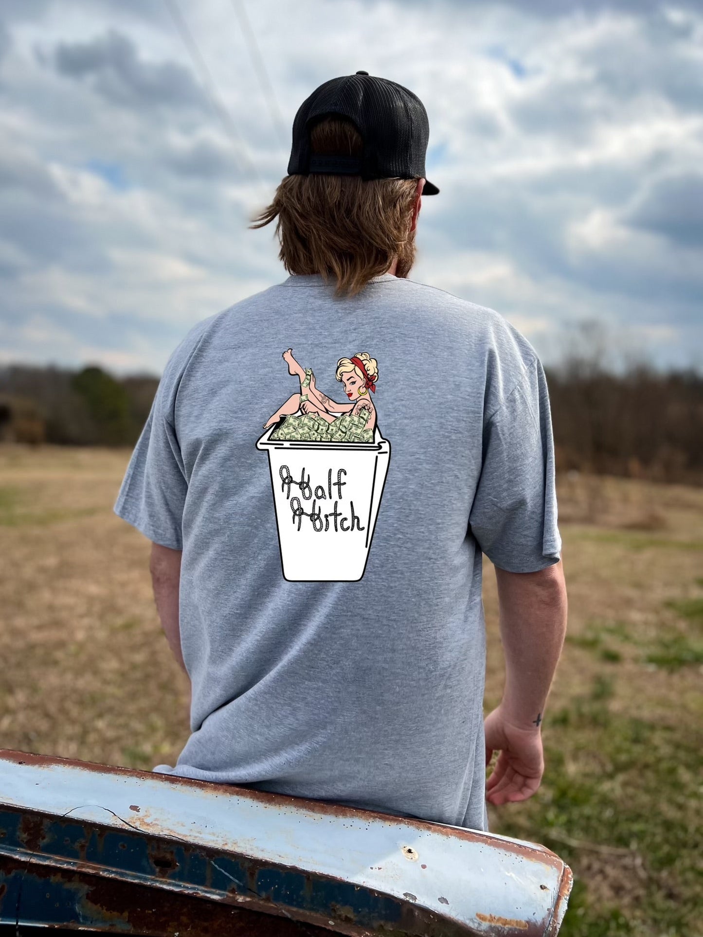 Money Bucket Short Sleeve Shirt Half-Hitch-Line-Co