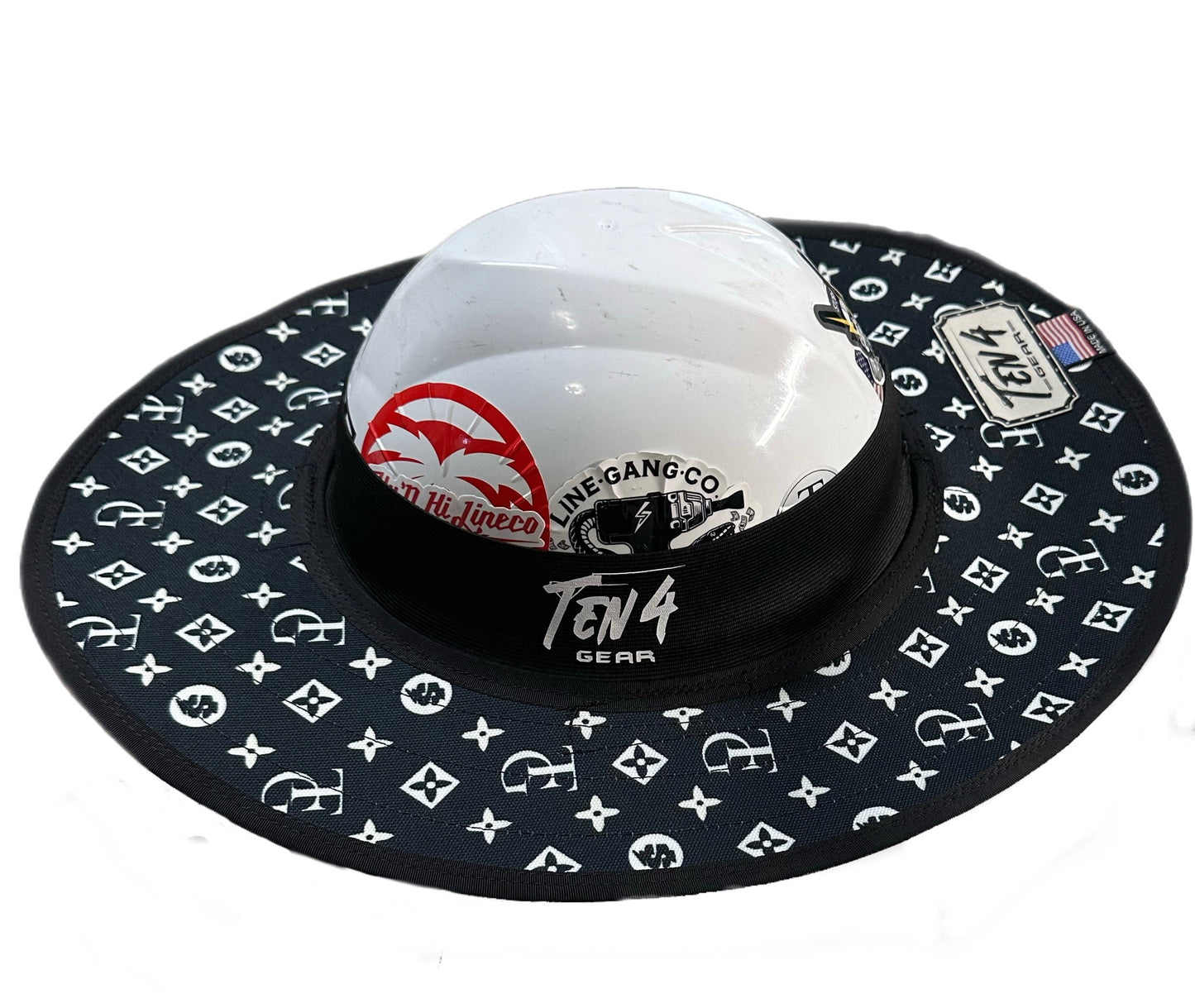 TG -Black- Hard Hat Sun Shade Visor