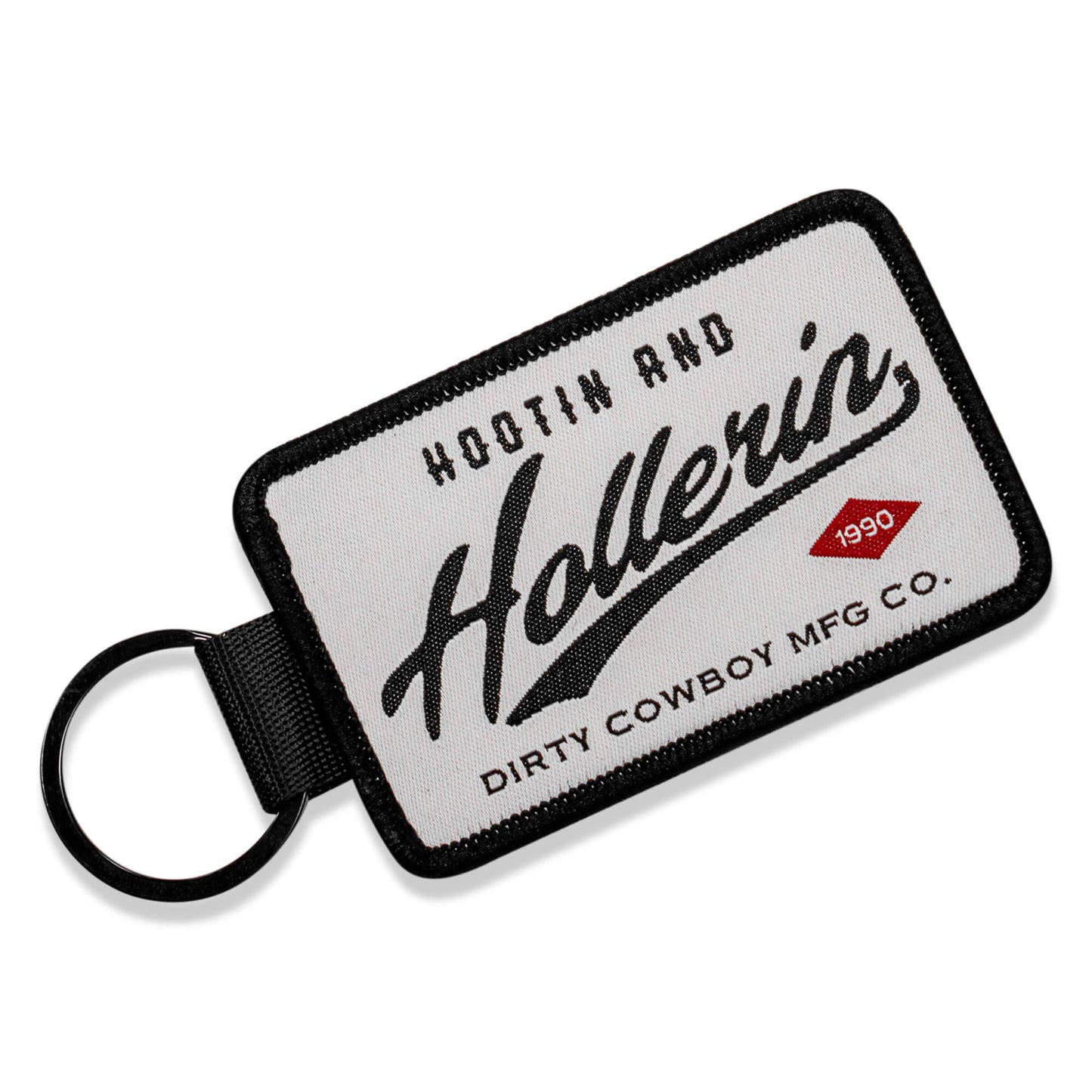 Hootin And Hollerin Flight Tag Keychain