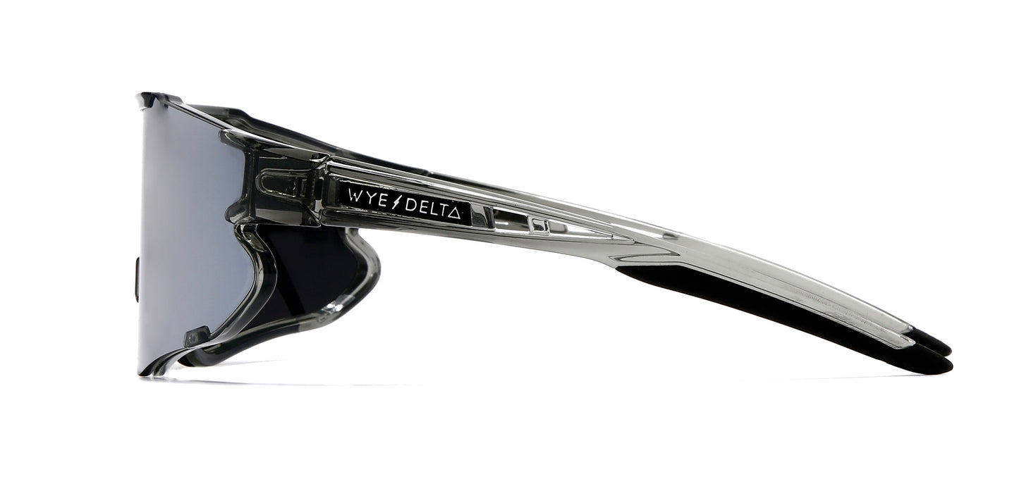 Z87+ HiViz Transparent Grey Mirror Polarized Wye Delta LLC