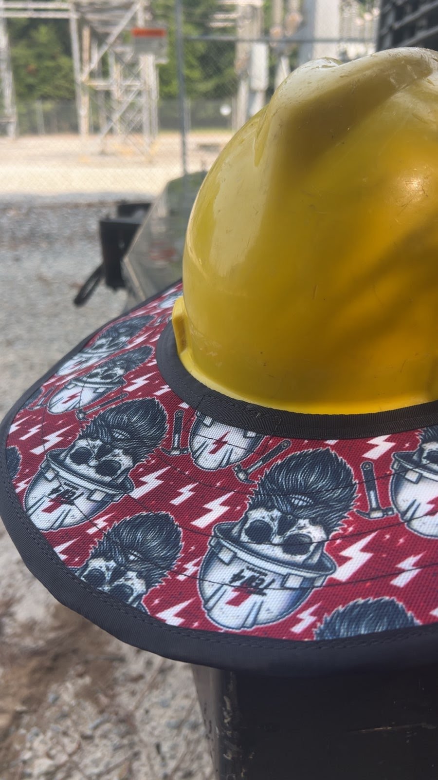 The Hoss - Hard Hat Sun Shade Visor - Rustic Voltage Co The Hoss - Hard Hat Sun Shade Visor Ten4 Gear Rustic Voltage Co