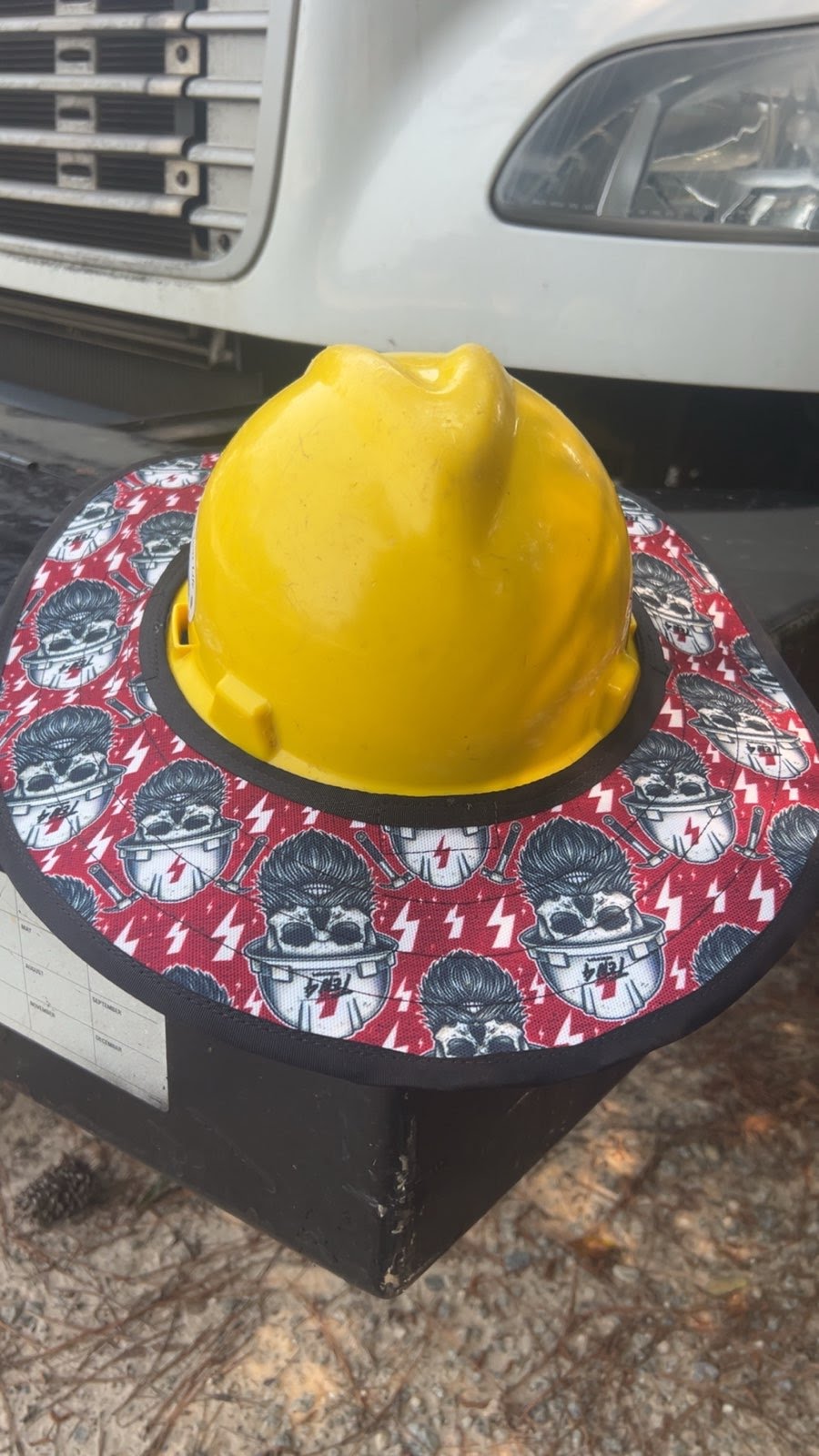 The Hoss - Hard Hat Sun Shade Visor - Rustic Voltage Co The Hoss - Hard Hat Sun Shade Visor Ten4 Gear Rustic Voltage Co