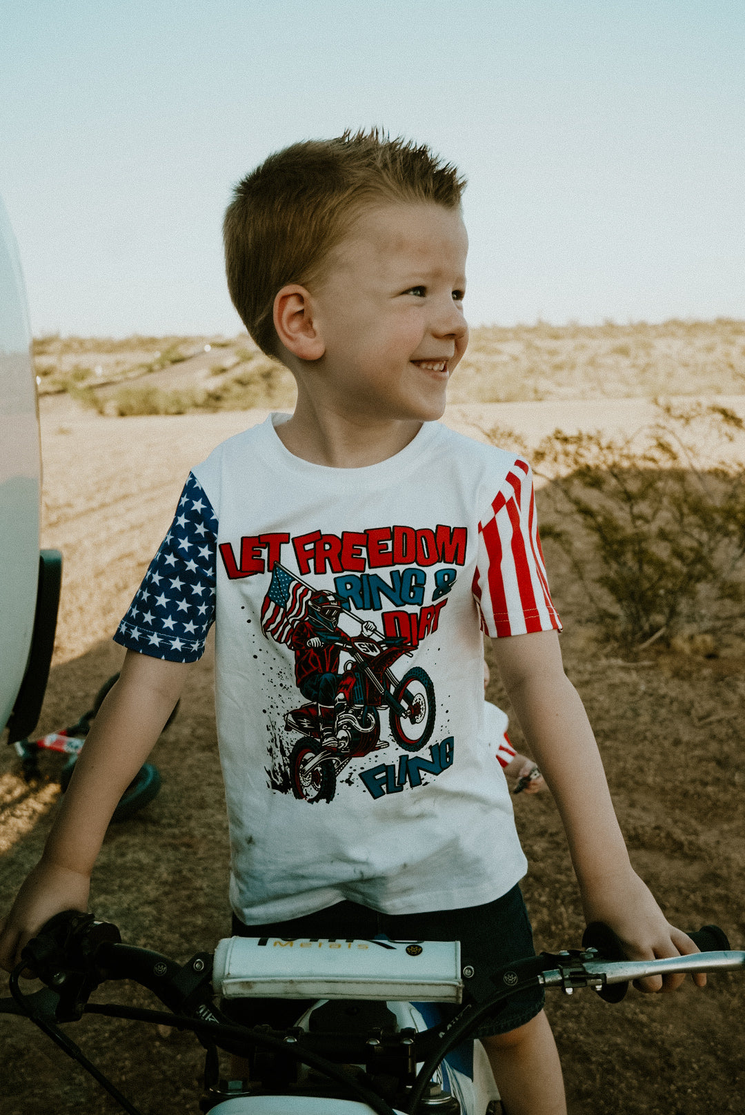 Let Freedom Ring & Dirt Fling T-Shirt Strictly Wild