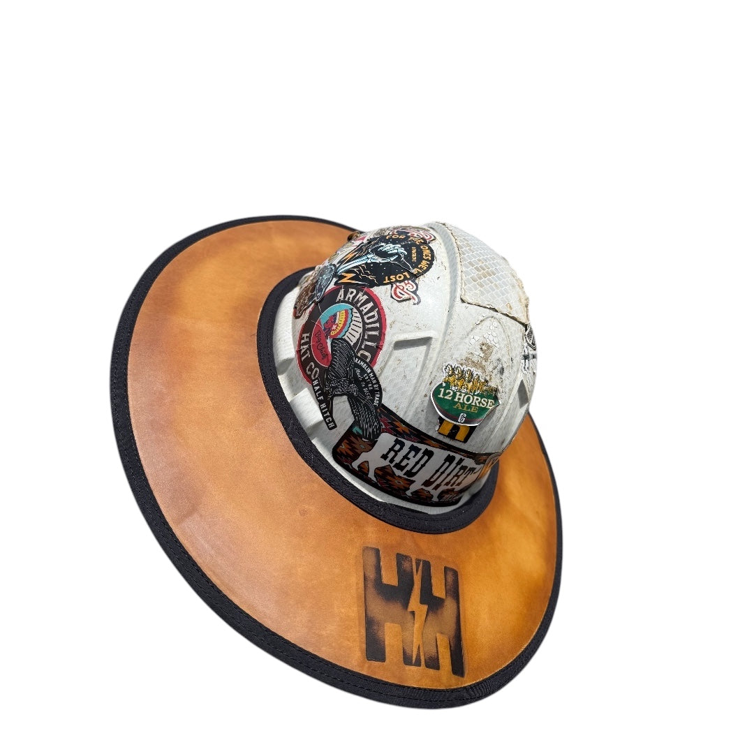 Ranch Hand Leather Sun Shade Half-Hitch-Line-Co