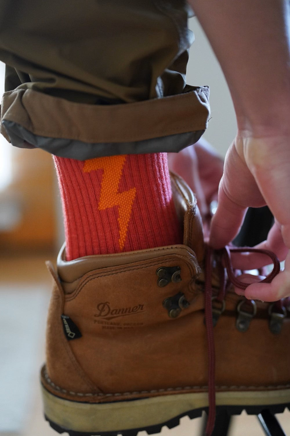 Cardinal Magic Merino Wool Socks VOLTAGE LTD