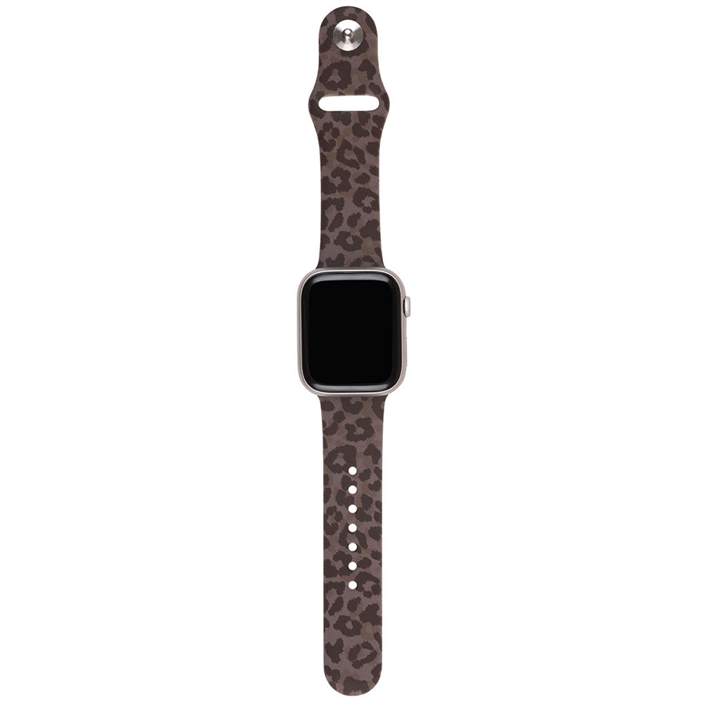 Shadow Leopard Watch Band Walli Cases